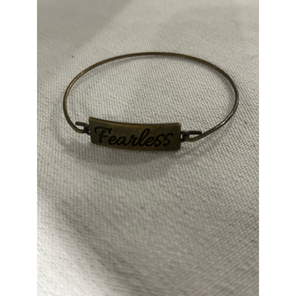 Women's Bangle Bracelet One Size Gold Tone